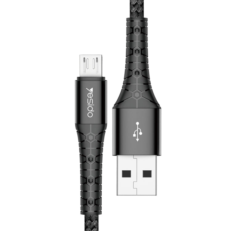 Yesido CA50 2.4A USB to Micro USB Charging Cable, Length: 2m My Store