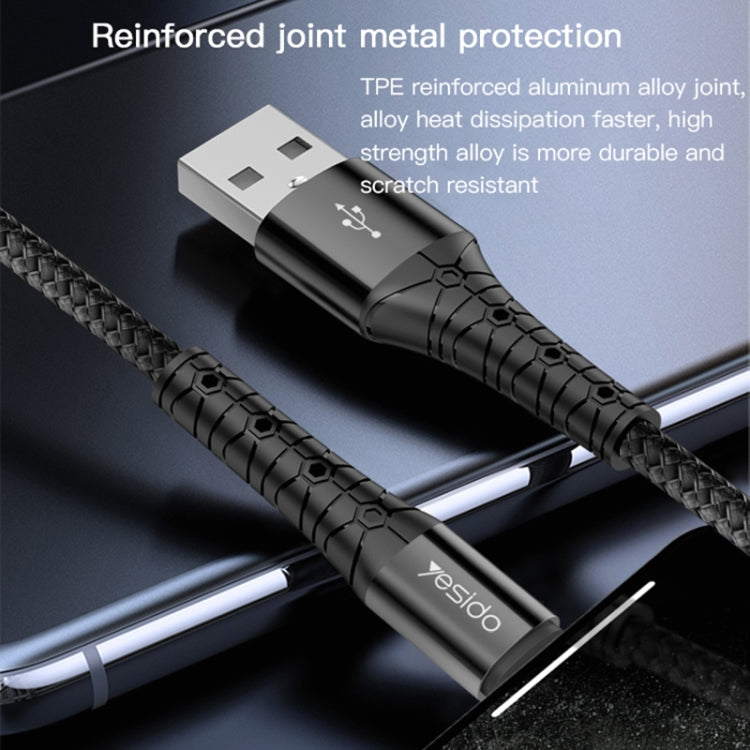 Yesido CA50 2.4A USB to Micro USB Charging Cable, Length: 2m