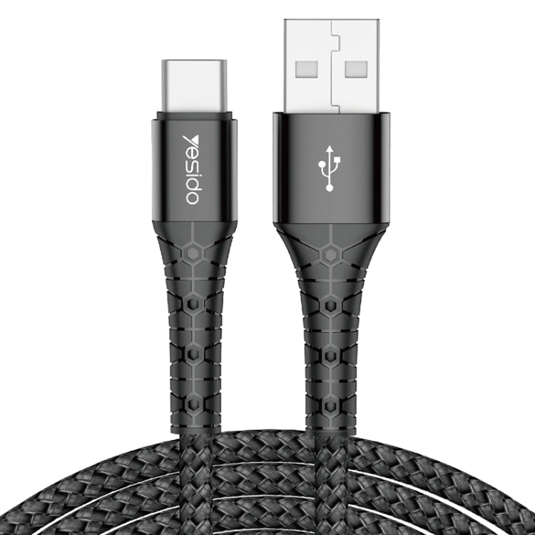 Yesido CA50 2.4A USB to USB-C / Type-C Charging Cable, Length: 2m My Store