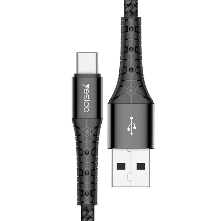 Yesido CA50 2.4A USB to USB-C / Type-C Charging Cable, Length: 2m