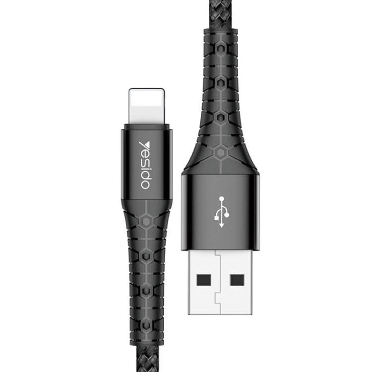 Yesido CA50 2.4A USB to 8 Pin Charging Cable, Length: 2m