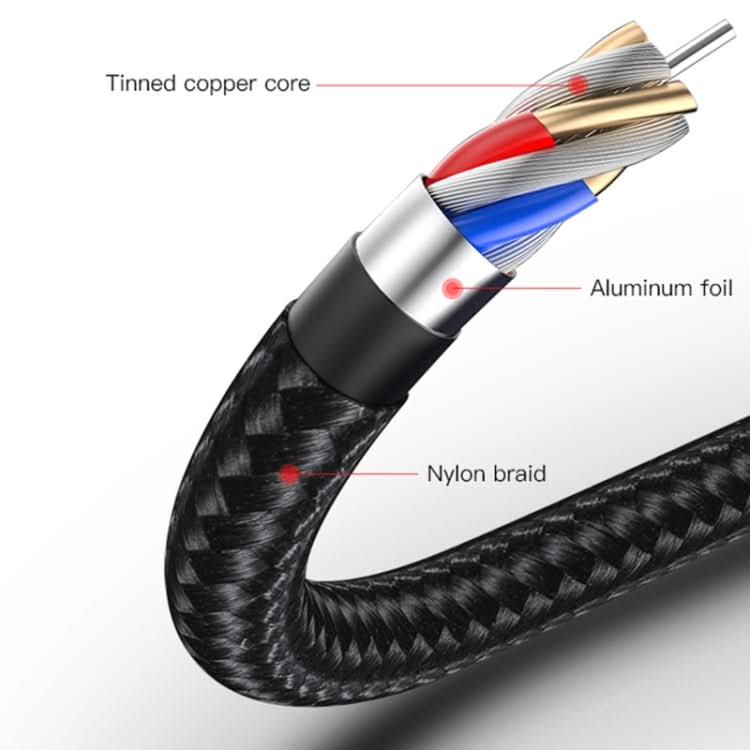 Yesido CA57 2.4A USB to 8 Pin Charging Cable, Length: 1.2m