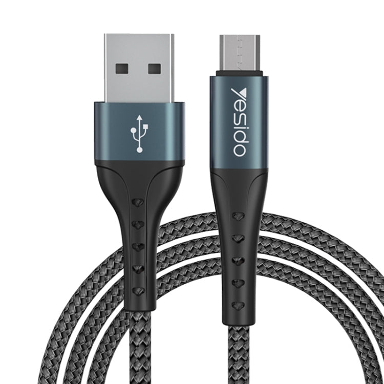 Yesido CA62 2.4A USB to Micro USB Charging Cable, Length: 1.2m My Store