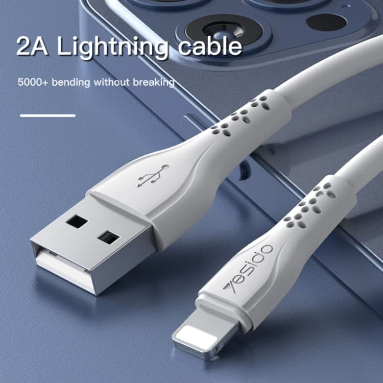 Yesido CA71 2A USB to 8 Pin Charging Cable, Length: 1m