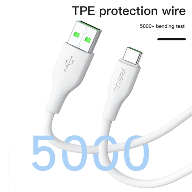 Yesido CA72 5A USB to USB-C / Type-C Charging Cable, Length: 1.2m