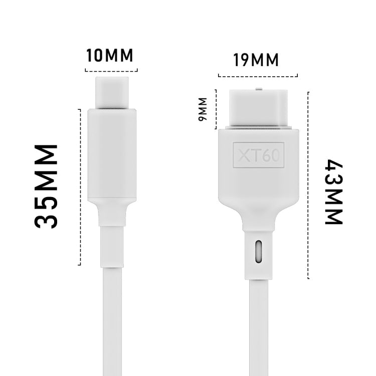 USB-C / Type-C to XT60 Data Cable, Length: 50cm Reluova