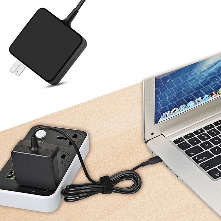 45W USB-C / Type-C Power Adapter Portable Charger for Laptops with Type-C Charging Cable, US Plug My Store