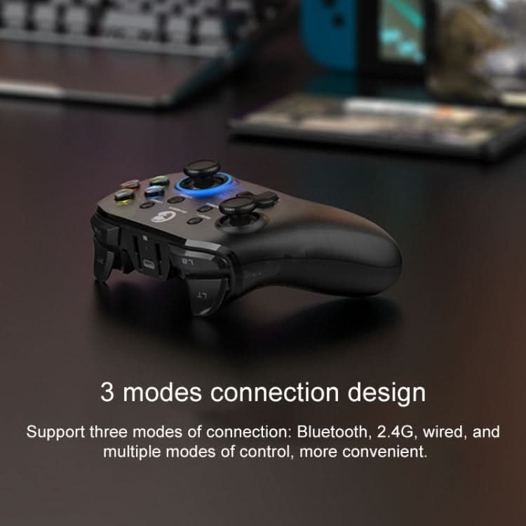 GameSir T4 Pro 2.4G Wireless Gamepad Game Controller with USB Receiver for PC / Switch / iOS / Android