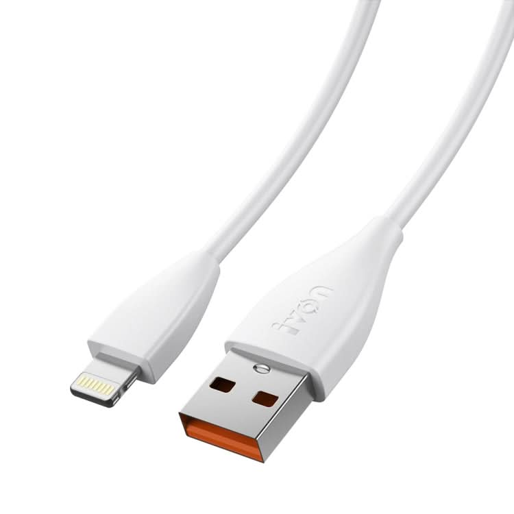 IVON CA87 USB to 8 Pin TPE Fast Charge Data Cable, Cable Length: 1m