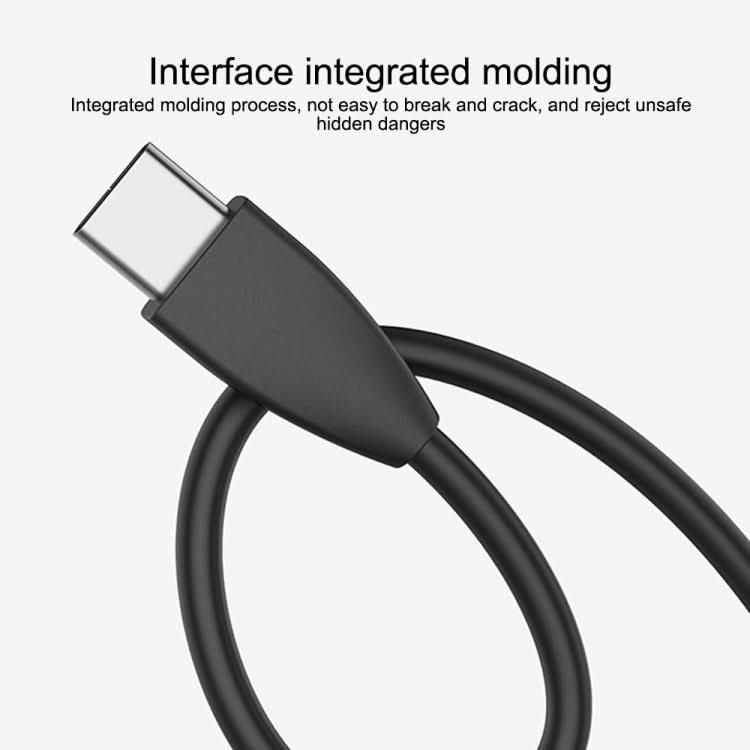 IVON CA87 USB to 8 Pin TPE Fast Charge Data Cable, Cable Length: 1m