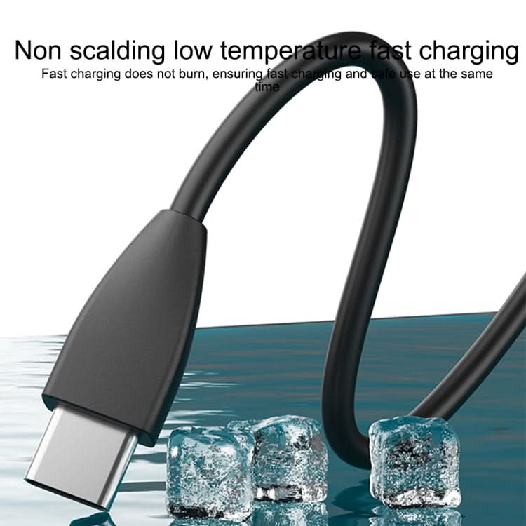 IVON CA87 USB to 8 Pin TPE Fast Charge Data Cable, Cable Length: 1m