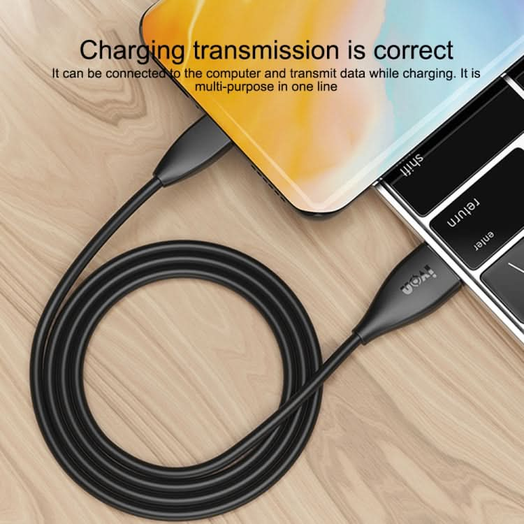 IVON CA87 USB to 8 Pin TPE Fast Charge Data Cable, Cable Length: 1m