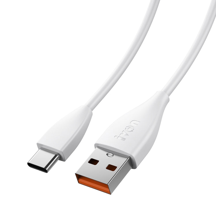 IVON CA87 USB to USB-C / Type-C TPE Fast Charge Data Cable, Cable Length: 1m My Store