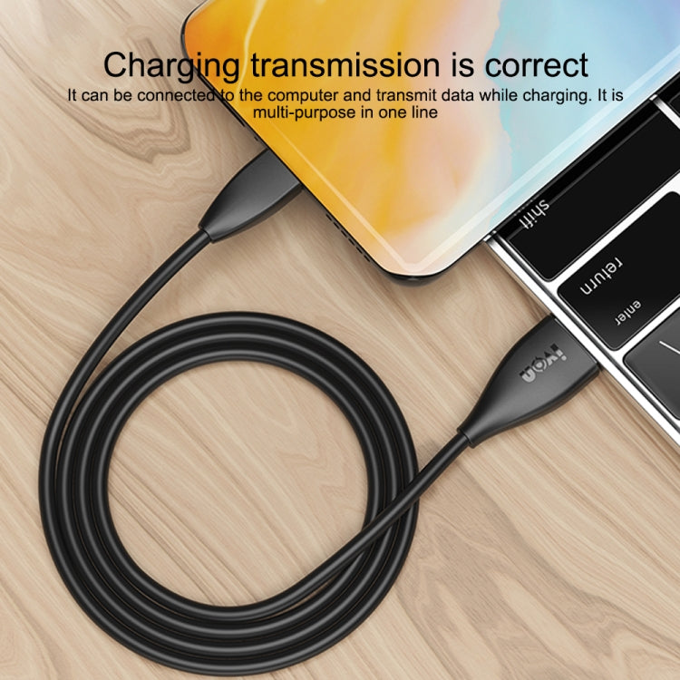 IVON CA87 USB to USB-C / Type-C TPE Fast Charge Data Cable, Cable Length: 1m My Store