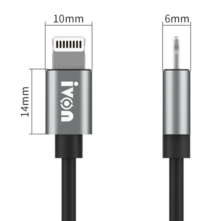 IVON CA73 2.4A Micro USB Fast Charging Data Cable, Length: 2m My Store