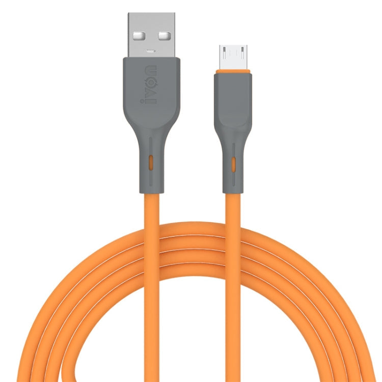 IVON CA78 2.4A Micro USB Fast Charging Data Cable, Length: 1m My Store