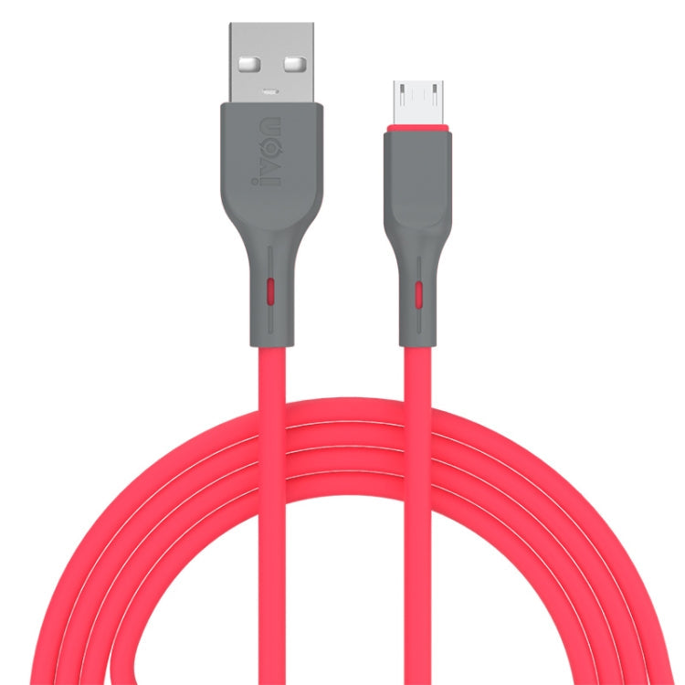 IVON CA78 2.4A Micro USB Fast Charging Data Cable, Length: 1m My Store