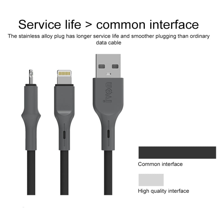 IVON CA78 2.4A Micro USB Fast Charging Data Cable, Length: 1m My Store