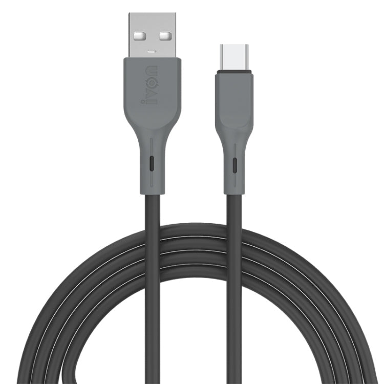 IVON CA78 2.4A Type-C / USB-C Fast Charging Data Cable, Length: 1m