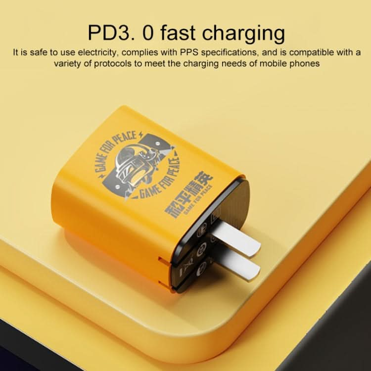 ROCK T42 PD 20W USB + TypeC / USB-C Dual Ports Fast Charging Travel Charger, CN Plug