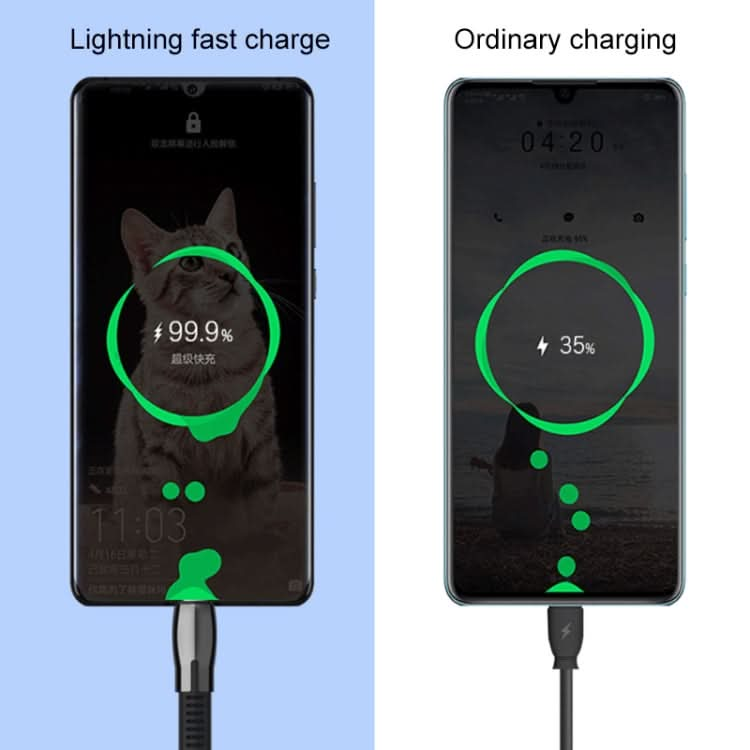 WK WDC-107i 1m 2.4A Saint Zinc Alloy Series USB to 8 Pin Data Sync Charging Cable