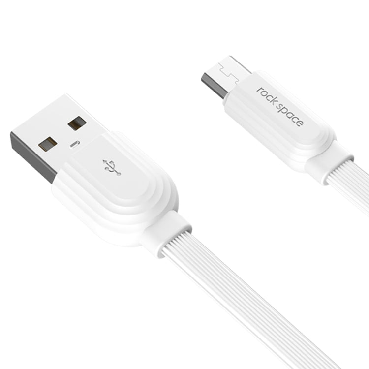 ROCK S5 2A Micro USB Charging + Data Synchronization TPE Flat Shape Data Cable, Cable Length: 1m My Store