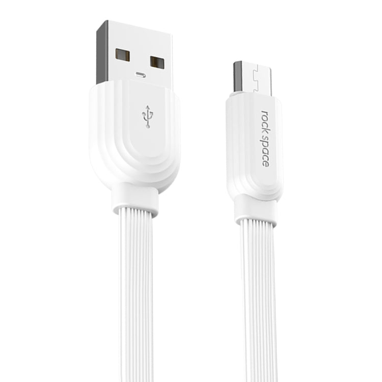 ROCK S5 2A Micro USB Charging + Data Synchronization TPE Flat Shape Data Cable, Cable Length: 1m My Store