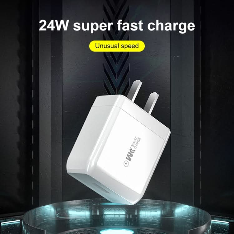 WK WP-U103 Max 24W Lindon Super Fast Charger, Plug Type: CN