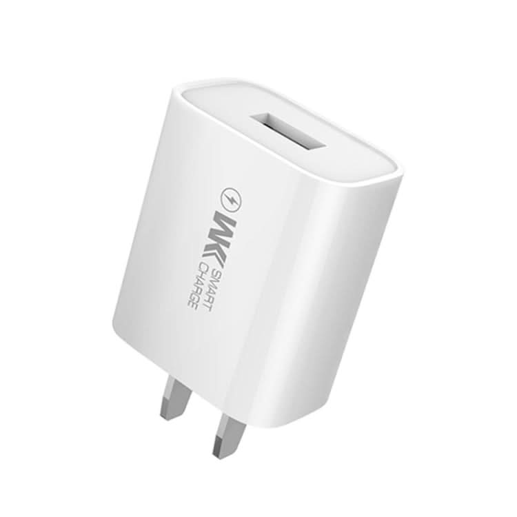 WK WP-U69i2.0A Speed Mini USB Charger + USB to 8 Pin Data Cable, Plug Type: US Plug