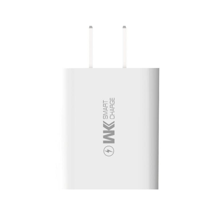 WK WP-U69i2.0A Speed Mini USB Charger + USB to 8 Pin Data Cable, Plug Type: US Plug