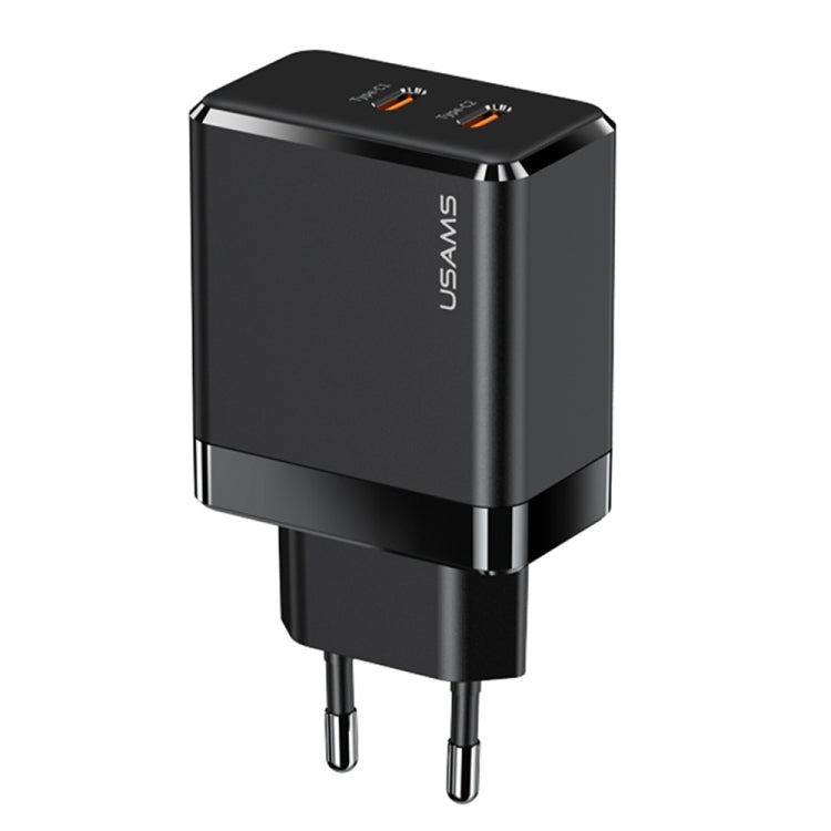 USAMS US-CC172 T54 40W Dual Type-C GaN Charger, EU Plug My Store