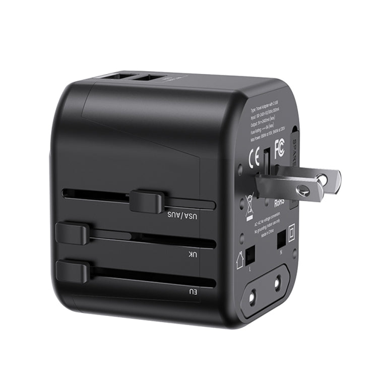 USAMS US-CC173 T55 12W Universal Multi Plug Travel Charger My Store