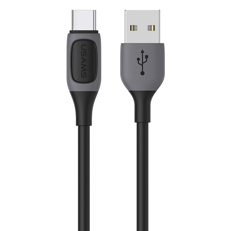 USAMS US-SJ596 Jelly Series USB to Type-C Two-Color Data Cable, Cable Length: 1m My Store