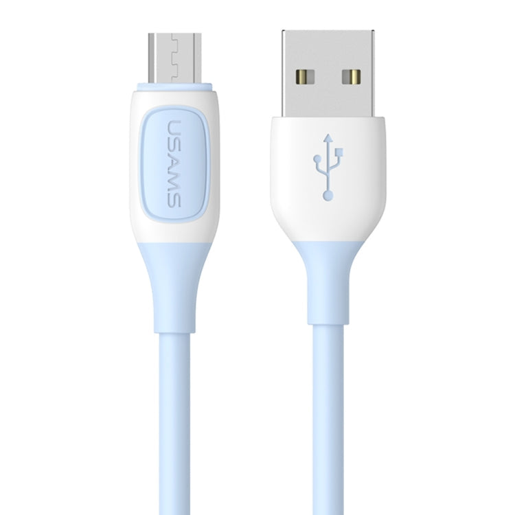 USAMS US-SJ597 Jelly Series USB to Micro USB Two-Color Data Cable, Cable Length: 1m My Store