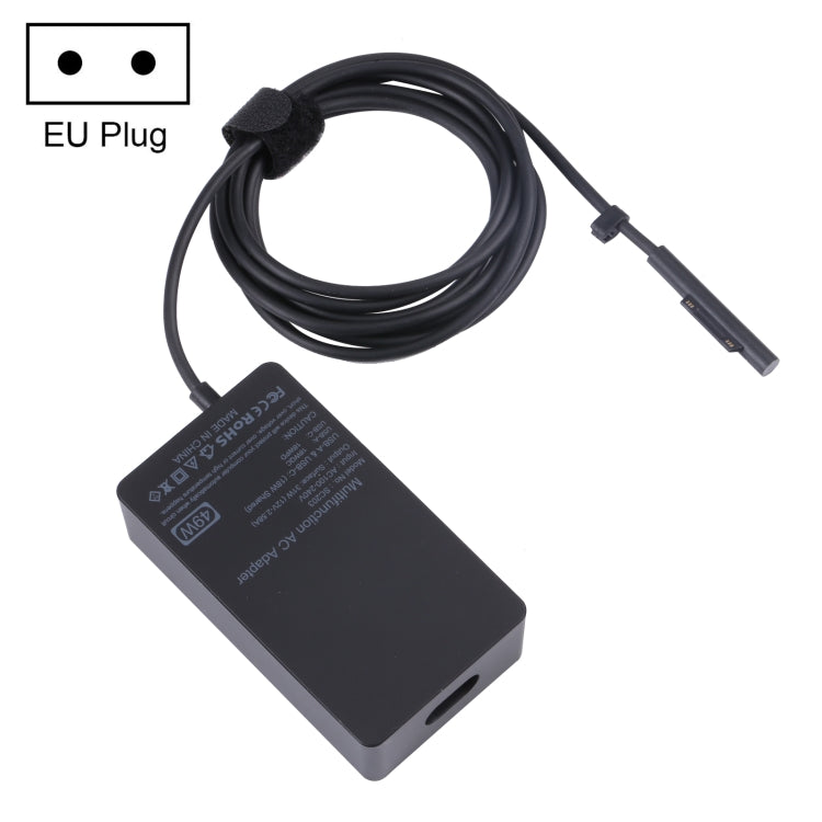 SC203 12V 2.58A 49W AC Power Charger Adapter For Microsoft Surface Pro 6/Pro 5/Pro 4（AU Plug）