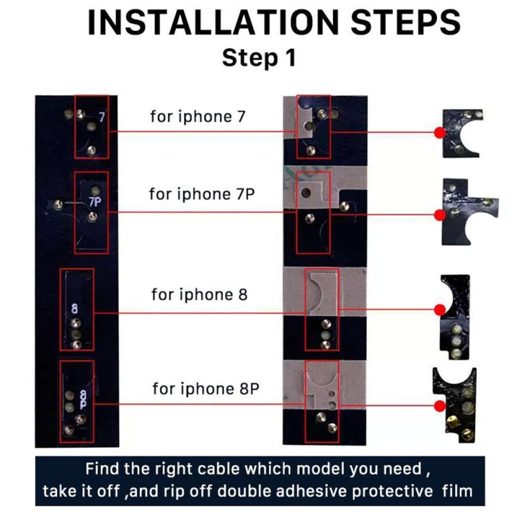 Home Button (3rd ) with Flex Cable (Not Supporting Fingerprint Identification) for iPhone 8 Plus / 7 Plus / 8 / 7