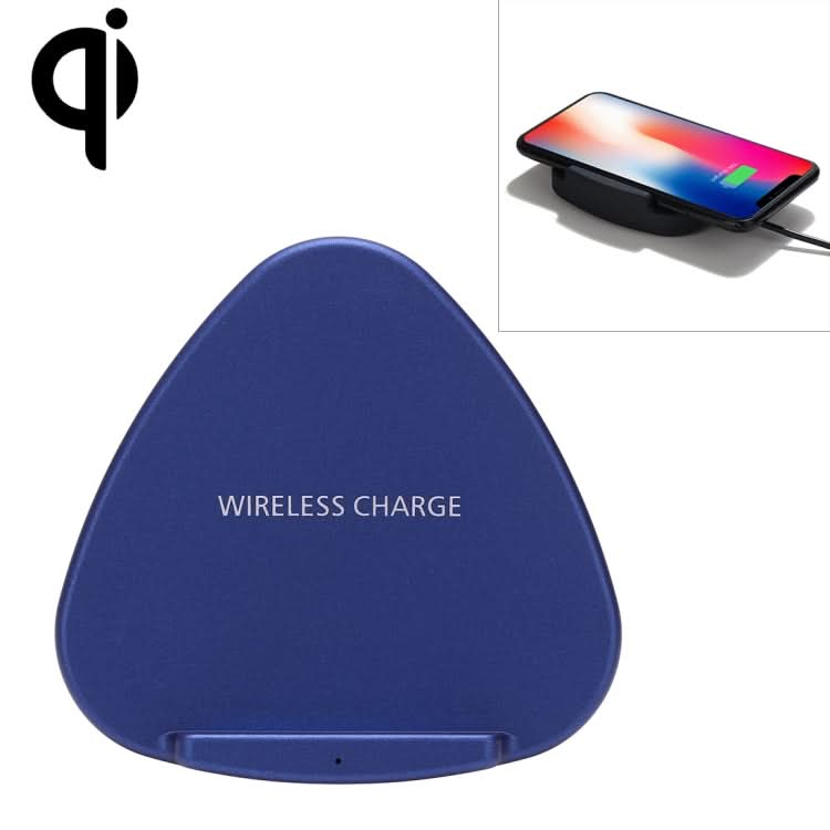 QK11 10W ABS + PC Fast Charging Qi Wireless Charger Pad