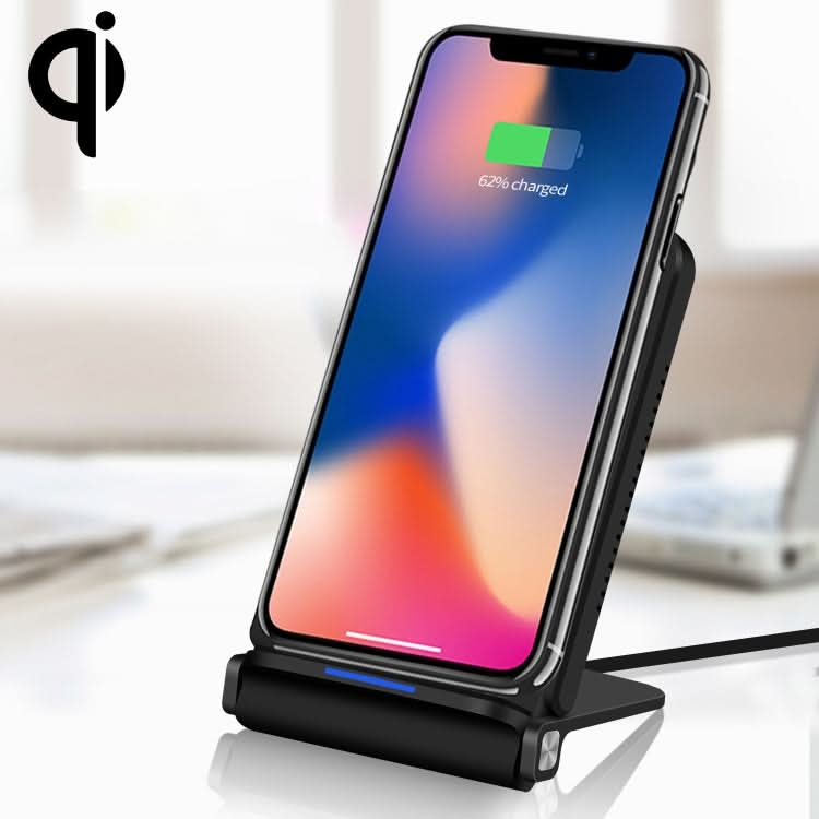 Q200 5W ABS + PC Fast Charging Qi Wireless Fold Charger Pad