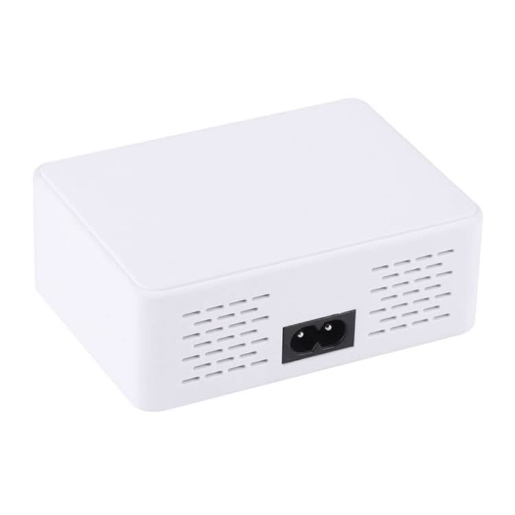 40W QC3.0  2.4A  4-USB Ports Fast Charger Station Travel Desktop Charger Power Adapter with LCD Digital Display, AU Plug