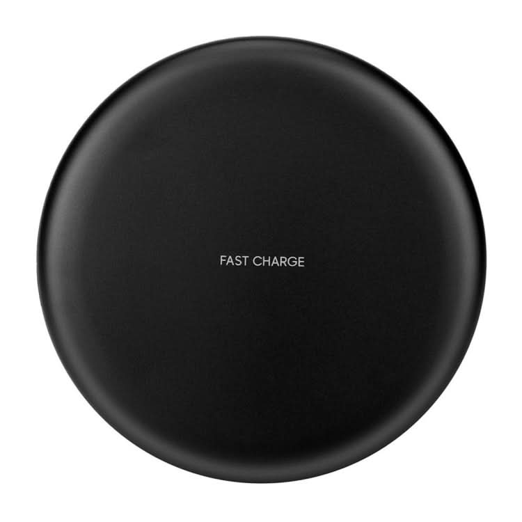 TOVYS-KC-N5 9V 1A Output Frosted Round Wire Qi Standard Fast Charging Wireless Charger, Cable Length: 1m