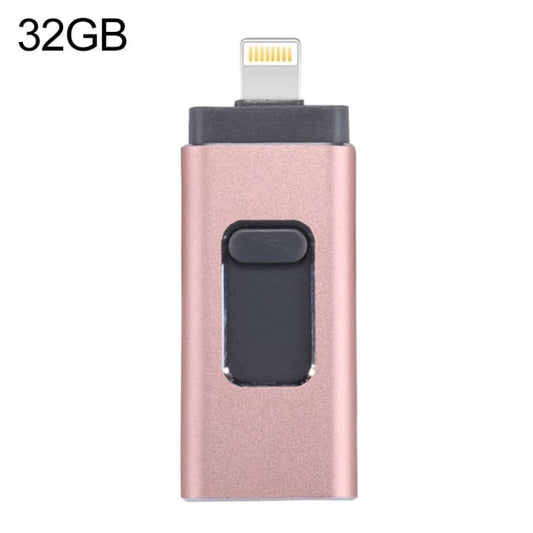 easyflash RQW-01B 3 in 1 USB 2.0 & 8 Pin & Micro USB 32GB Flash Drive