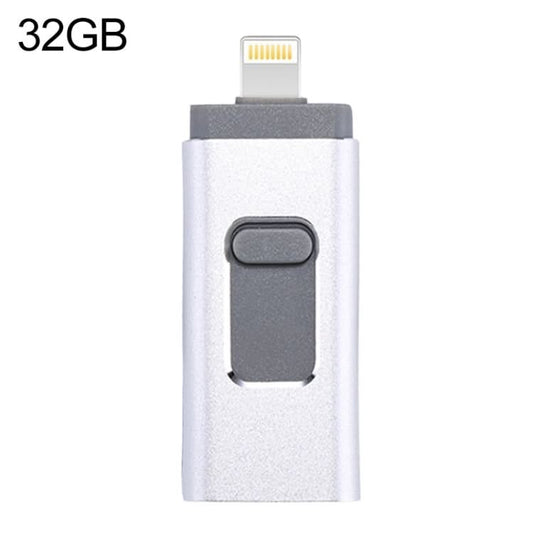 easyflash RQW-01B 3 in 1 USB 2.0 & 8 Pin & Micro USB 32GB Flash Drive