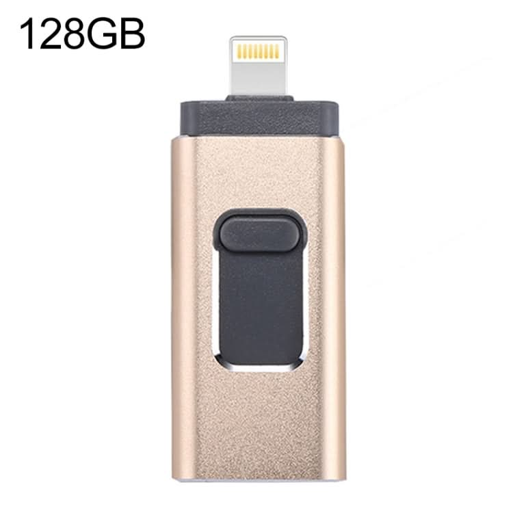 easyflash RQW-01B 3 in 1 USB 2.0 & 8 Pin & Micro USB 128GB Flash Drive