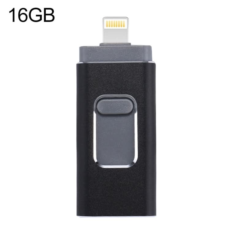 easyflash RQW-01B 3 in 1 USB 2.0 & 8 Pin & Micro USB 16GB Flash Drive