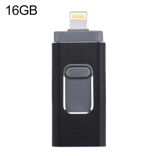 easyflash RQW-01B 3 in 1 USB 2.0 & 8 Pin & Micro USB 16GB Flash Drive