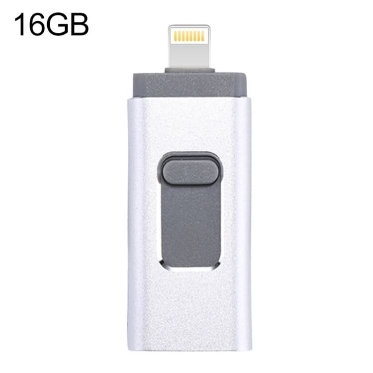 easyflash RQW-01B 3 in 1 USB 2.0 & 8 Pin & Micro USB 16GB Flash Drive