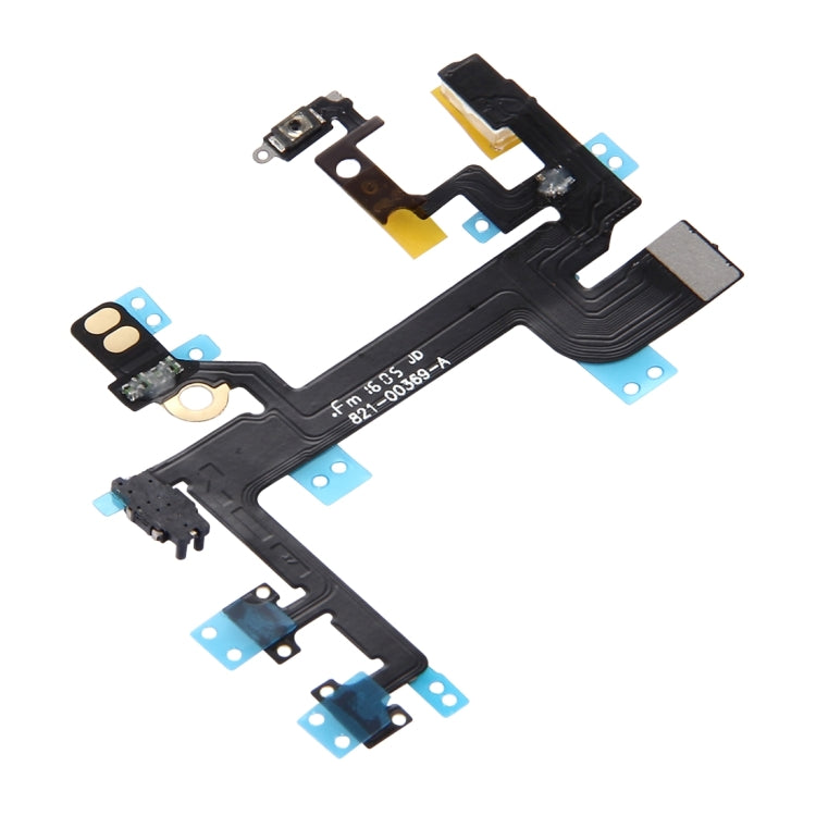 Power Button & Volume Button & Flashlight Flex Cable for iPhone SE