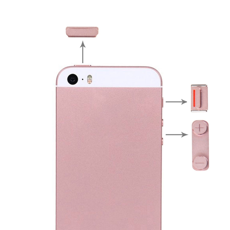 Side Buttons + SIM Card Tray for iPhone SE