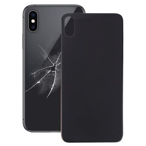 Easy Replacement Big Camera Hole Glass Back Battery Cover with Adhesive for iPhone X My Store