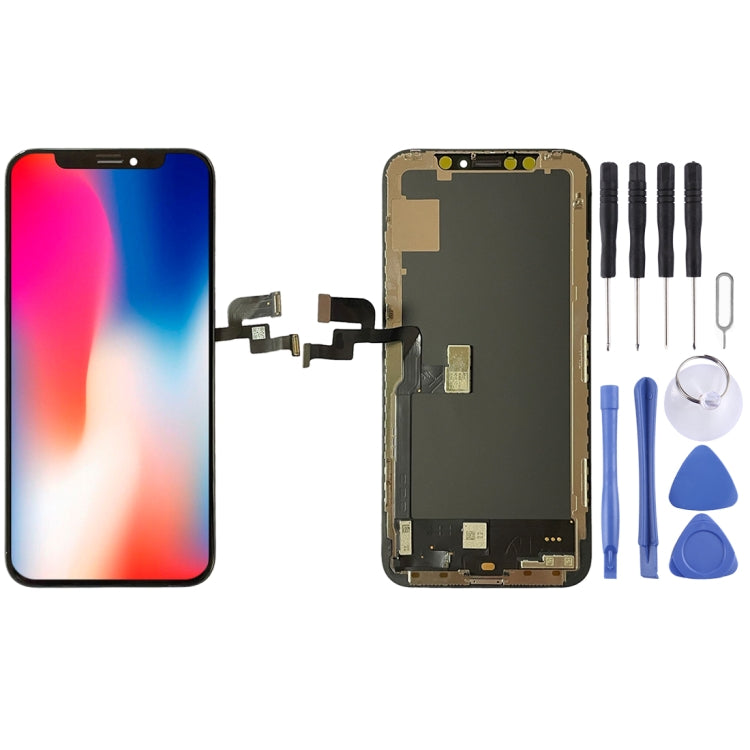 GX OLED Material LCD Screen and Digitizer Full Assembly for iPhone X My Store